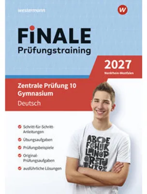 Immagine prodotto di FiNALE Prüfungstraining Zentrale Prüfung 10. Gymnasium Nordrhein-Westfalen. Deutsch 2027
