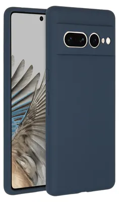 Produktbild von Accezz Liquid Silikoncase Google Pixel 7 Pro - Dunkelblau