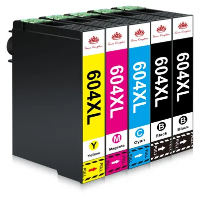 Produktbild von 5x 604XL für Epson 604 Druckerpatronen WF-2910