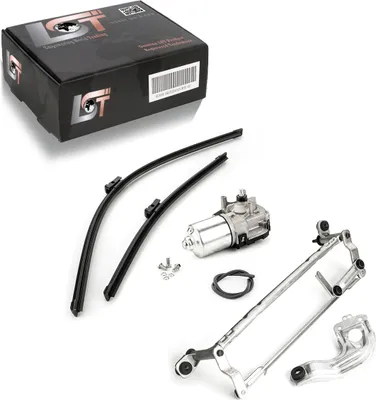 Produktbild von Wischermotor Front Scheibenwischer Wischblatt Gestänge für VW Golf 7 VII Variant