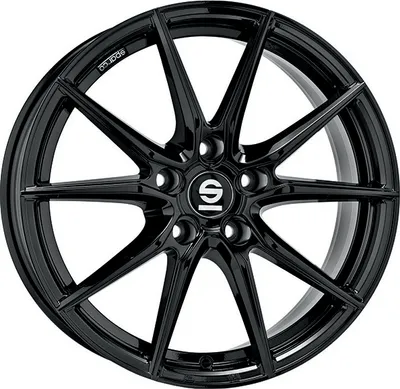 Produktbild von Alufelge Sparco Sparco Drs 7.5X17 5X112 Et 27 Gloss Black