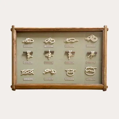 Produktbild von KEYHOMESTORE | Dekoratives Holzbild mit Knoten