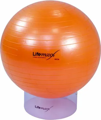 Produktbild von Lifemaxx Gymball Anti-Burst Fitnessball 65 cm Orange