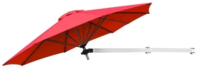 Immagine prodotto di Ombrellone da parete - Ombrellone da balcone - Schermo solare - Ombrellone da esterno - Struttura in alluminio