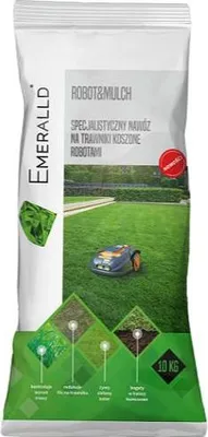 Obrázek produktu pro Hnojivo na trávník sekaný robotickými sekačkami ROBOT&MULCH Emeralld Complex 10 kg
