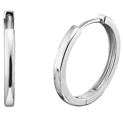 Image de Anneaux d'oreilles en argent Lisa ERE-LISA-CR