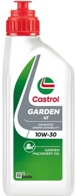 Produktbild von Castrol Garden 4T 10W-30, 1 l, 10W-30, Sommer/Winter, Rasenmäher, Transparent, 0,86 kg/l