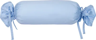 Produktbild von Traumschloss Mako-Satin Kissenbezug 15 x 40 cm hellblau 100% Mako-Baumwolle, mit Reißverschluss
