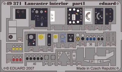 Produktbild von Eduard Accessories Lancaster interior für Tamiya Bausatz 3949371
