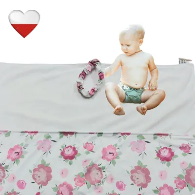 Imagen del producto de NappiMe: Cambiador reutilizable con diseño de peonía