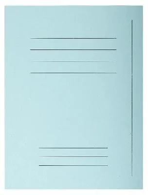 Image de Exacompta 5x 50 chemises 100% recyclé avec impression 24x32cm Bleu clair 435006E