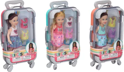 Zdjęcie produktu dla Lalka w walizce 20 cm