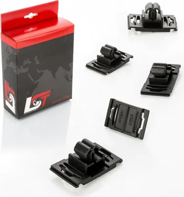 Produktbild von 5X Zierleistenklammer Seitenleisten Befestigung Clips Für Audi 100 C4