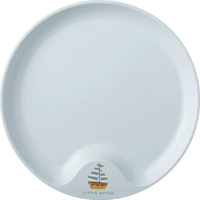 Produktbild von Mepal - Kinderteller Mio Little Dutch - Kleinkind Teller - Kinder-freundlicher Teller - Kinder Geschirr - Mikrowellen- und Spülmaschinengeeignet - Sailors Bay