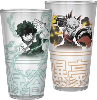 Obrázok produktu pre My hero Academia Trinkglas Izuku & Bakugo (400 ml)