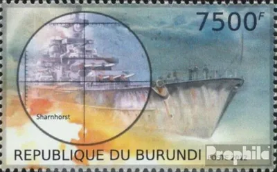 Produktbild von Briefmarken Burundi 2012 Mi 2877 (kompl.Ausg.) postfrisch Kriegsschiffe