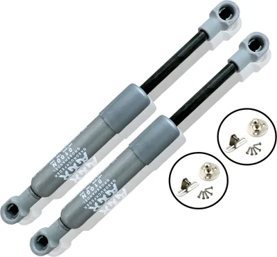 Produktbild von 2x Gasdruckfeder Ersatz LIFT-O-MAT 380N 195mm mit Beschlag Gasdruckdämpfer Kesseböhmer Liftomat