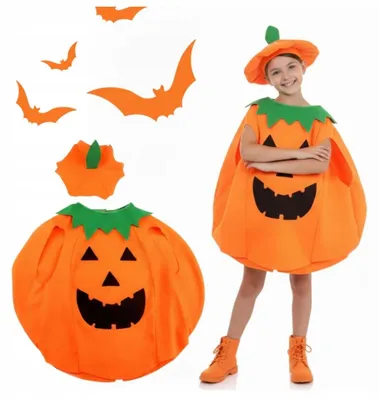 Produktbild von Kürbis Kostüm für Kinder - Halloween Party Verkleidung