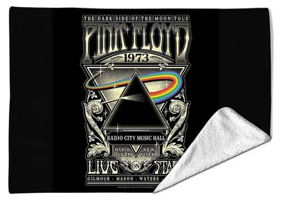 Produktbild von Pink Floyd - "1973 Live" Decke, Langfaseriges Vlies RO15645 (Doppelbett) (Bunt)