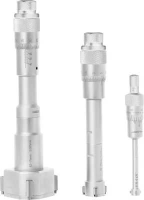 Obrázok produktu pre FORMAT mikrometer 3-bodový 100,0-125,0 mm, rozsah merania: 6,0-8,0 mm