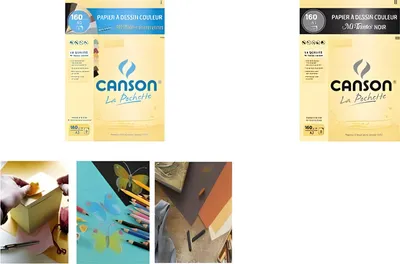 Zdjęcie produktu dla CANSON Knstlerpapier Mi-Teintes, DIN A3, schwarz
