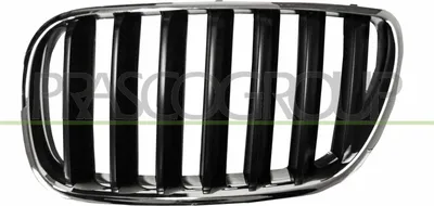 Produktbild von PRASCO BM8032004 Kühlergrill Frontgrill für BMW X3 (E83) Links Chrom/Schwarz