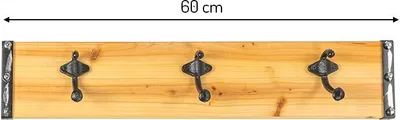 Produktbild von Baytex Wandgarderobe Aster 3 Haken