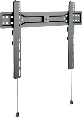 Produktbild von HAGOR BL Superslim Wandhalterung für Display - Schwarz - Höhenverstellbar - Bildschirmgröße: 139,7 cm bis 190,5 cm (75 Zoll) - max. 35 kg Traglast - 600 x 400 - VESA-Wandhalterungsnorm