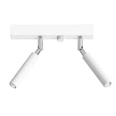 Image de Plafonnier EYETECH 2 blanc 2xG9 8W aluminium 20x3x25cm Sollux Lighting