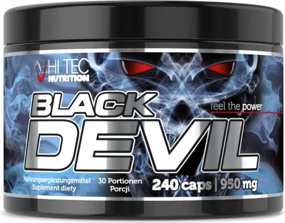 Produktbild von HI TEC Nutrition Black Devil - 240 Kapseln