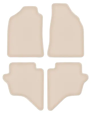Image de Tapis de sol en moquette pour Ford Ranger MK2 2007-2012 (pick-up) – jeu 4 pièces, beiges, sur mesure – Wielganizator FORTUNA