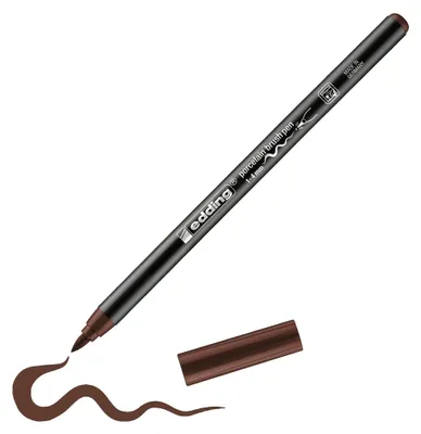 Produktbild von Edding 4200 Porzellan-Brushpen, Stift für Porzellanmalerei & Keramik