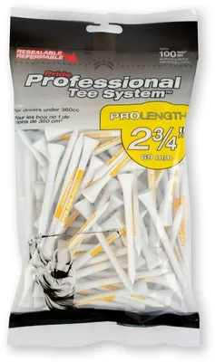 Produktbild von Pride Tee Professional Tee System (PTS) Golf-Tees