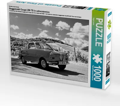 Produktbild von Calvendo Ein Motiv aus dem Kalender Goggomobil Coupè 250 TS in schwarzweiss 1000 Teile Puzzle quer 640x480mm, Laue Ingo; 7342236
