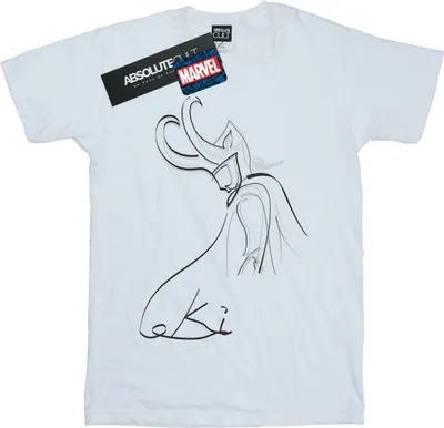 Produktbild von Marvel - T-Shirt für Damen BI40495 (M) (Weiß)