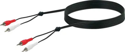Obrázok produktu pre Schwaiger CIK5125 audio kábel 10 m 2 x RCA čierny