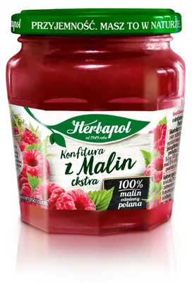 Immagine prodotto di Konfitura Malinowa Herbapol Polka 240 g