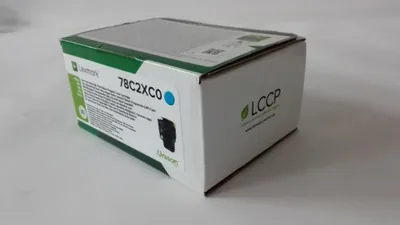 Produktbild von Lexmark 78C2XC0, 5000 Seiten, Cyan, 1 Stück(e)