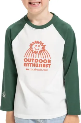 Obrázok produktu pre Quiksilver EV Spot On LS Raglan chlapčenské tričko Snow White 6