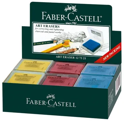Obrázok produktu pre Umelecká guma na chlieb (18ks) FABER CASTELL