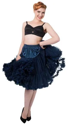 Produktbild von Dancing Days Petticoat - Lifeforms Dunkelblau M/L