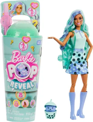 Image de Barbie Pop ! Reveal Bubble Tea Series - Thé vert