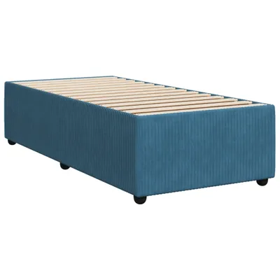Produktbild von Bettgestell Blau 90x190 cm Samt