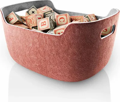 Image de Eva Solo Tidy panier de rangement - 40x29x22 cm - Chestnut
