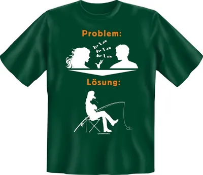 Produktbild von Problem - Lösung Angeln  - Textilien - T-Shirt