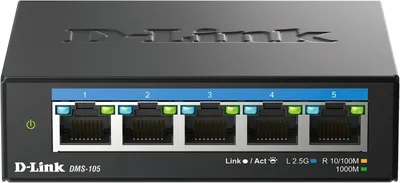 Produktbild von D-LINK DMS-105/E 5-Port Switch, Multi-Gigabit Unmanaged