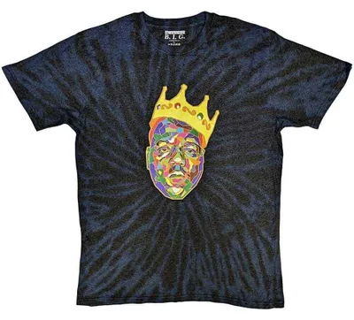 Obrázok produktu pre Notorious B.I.G. Crown (Wash Collection) Blue XL Tričko