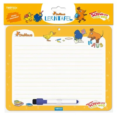 Obrázok produktu pre Trötsch Die Maus Lerntafel abwischbar