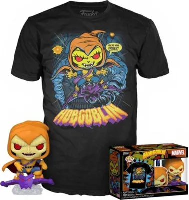 Obrázek produktu pro POP & Tee: Animated Spiderman Hobgoblin - velikost trika XL