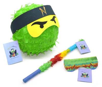 Zdjęcie produktu dla Zestaw dekoracji "Ninja" na przyjęcia urodzinowe